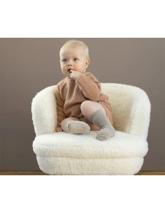 Calcetines suela antideslizante sand 0-6m 2
