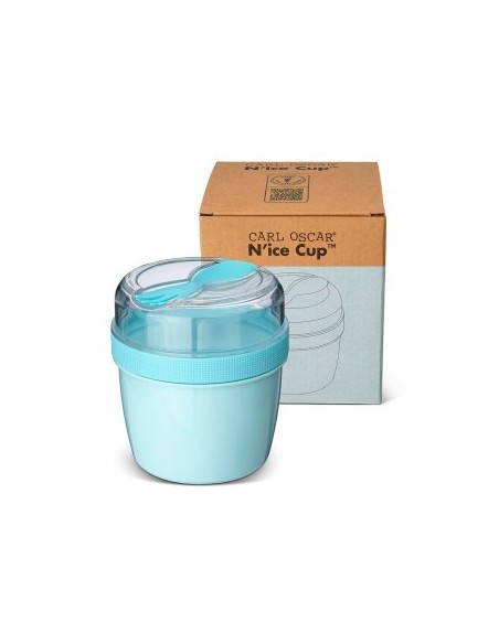 Fiambrera snack N'ice cup con disco refrigerante blue