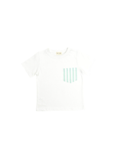 Boy t-shirt stripes mint