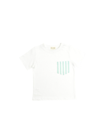 Boy t-shirt stripes mint