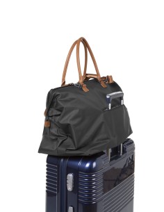Mommy bag negro/dorado 2