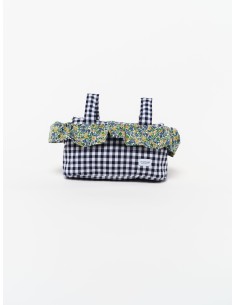 Bolso volante Leo&vichy navy