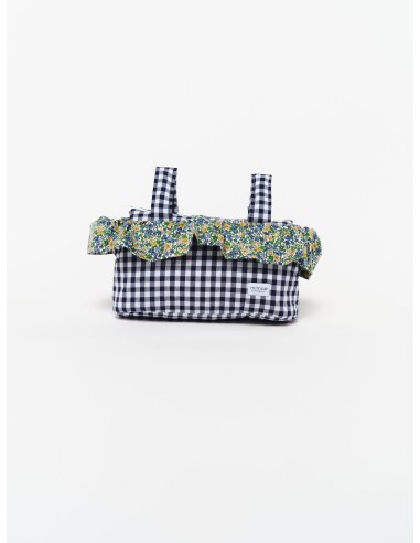 Bolso volante Leo&vichy navy