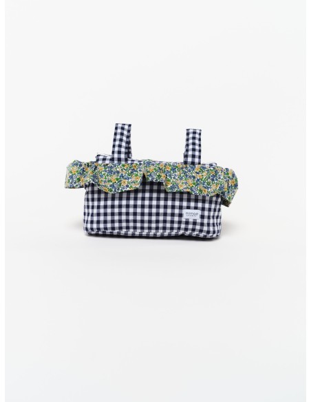 Bolso volante Leo&vichy navy