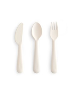 Pack cubiertos solid ivory