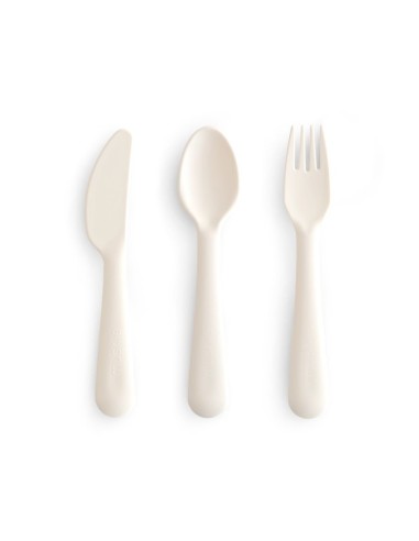 Pack cubiertos solid ivory