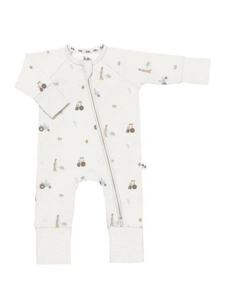 Pijama con cremallera Farm Day
