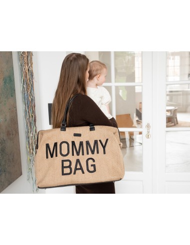 Mommy bag raffia