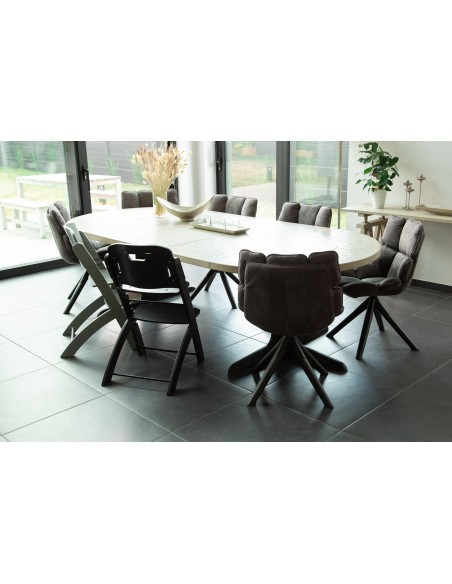 Trona evolutiva evosit natural negra