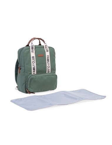 Mochila family club signature canvas green