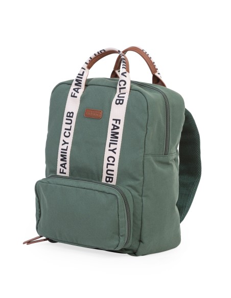 Mochila family club signature canvas green
