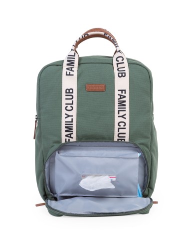 Mochila family club signature canvas green