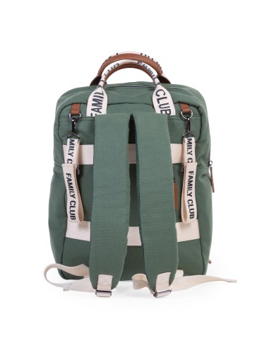 Mochila family club signature canvas green