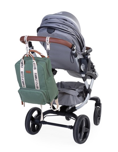 Mochila family club signature canvas green