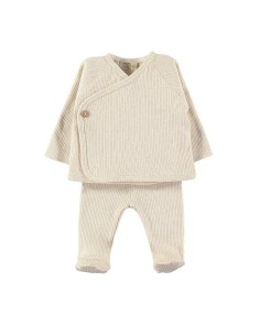 Conjunto canalé easy sand melange