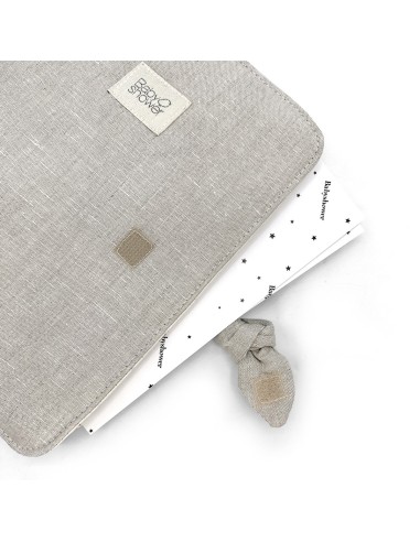 Portadocumentos knot 100% linen