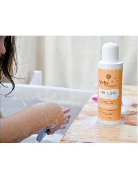 Champú-gel de baño suave 200 ml