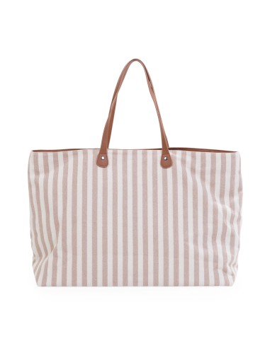 Family bag rayas terracota