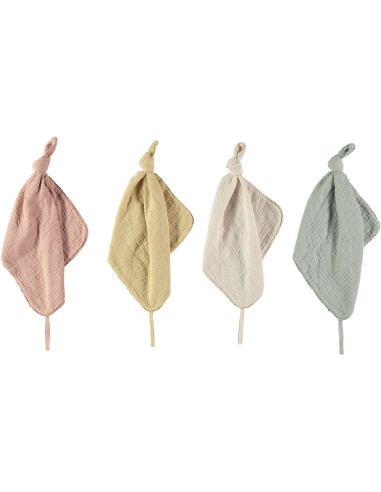 Doudou chupetero textures jade